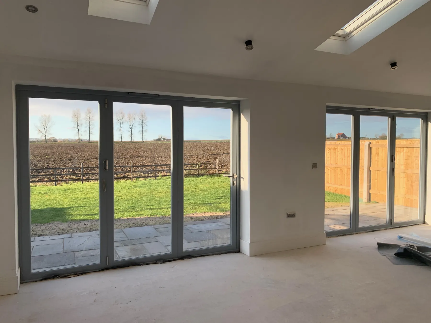 PM Windows installation: Natural light across a new living space